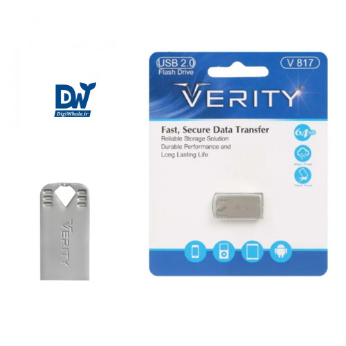 VERITY V817 USB Flash Drive – 64GB, Fast & Secure Data Transfer
