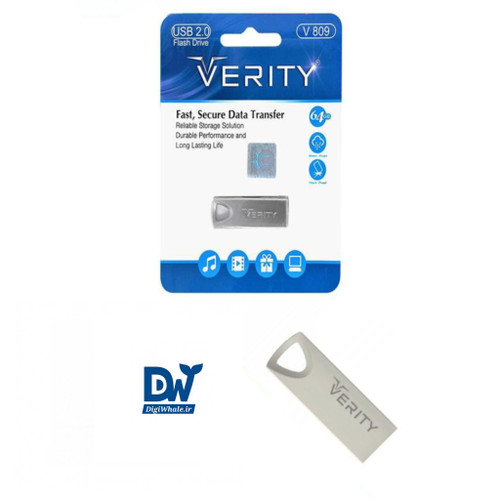 VERITY V809 USB Flash Drive – 64GB, Fast & Secure Data Transfer