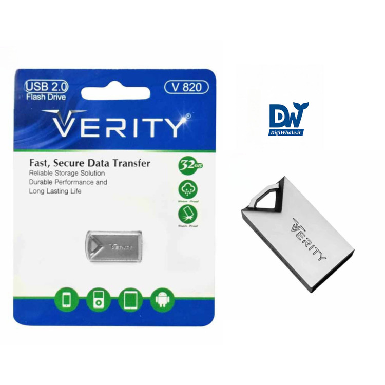 VERITY V820 USB Flash Drive – 32GB, Fast & Secure Data Transfer