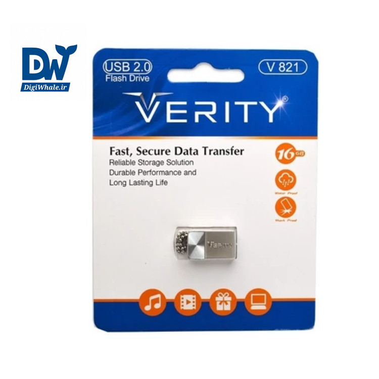 VERITY V821 USB Flash Drive – 16GB, Fast & Secure Data Transfer