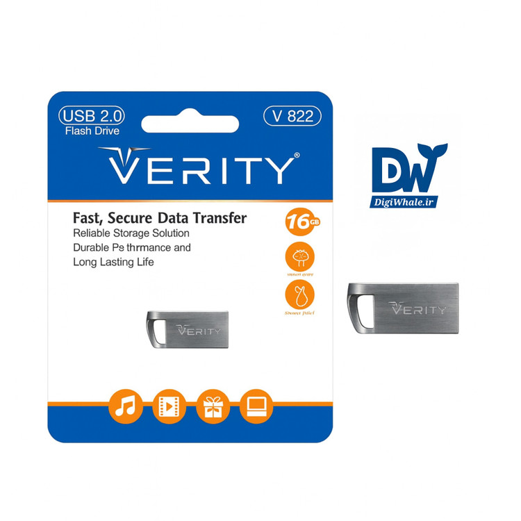 VERITY V822 USB Flash Drive – 16GB, Fast & Secure Data Transfer