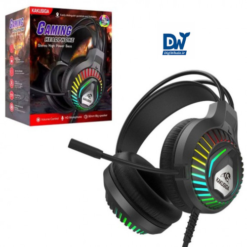 KAKUSIUA KSC-849 Gaming Headphone – Stereo Bass & Omnidirectional Mic