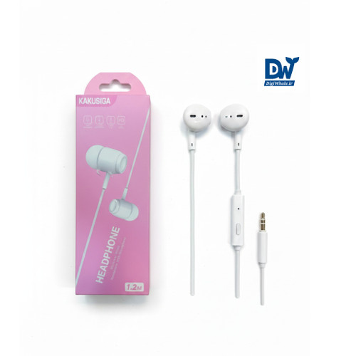 KAKUSIUA KSC-381 In-Ear Headphones – 3.5mm Jack with Microphone