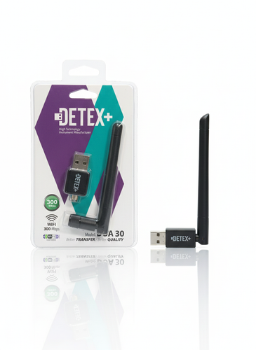 دانگل شبکه وایفای آنتندار دتکس مدل DETEX DUA 30