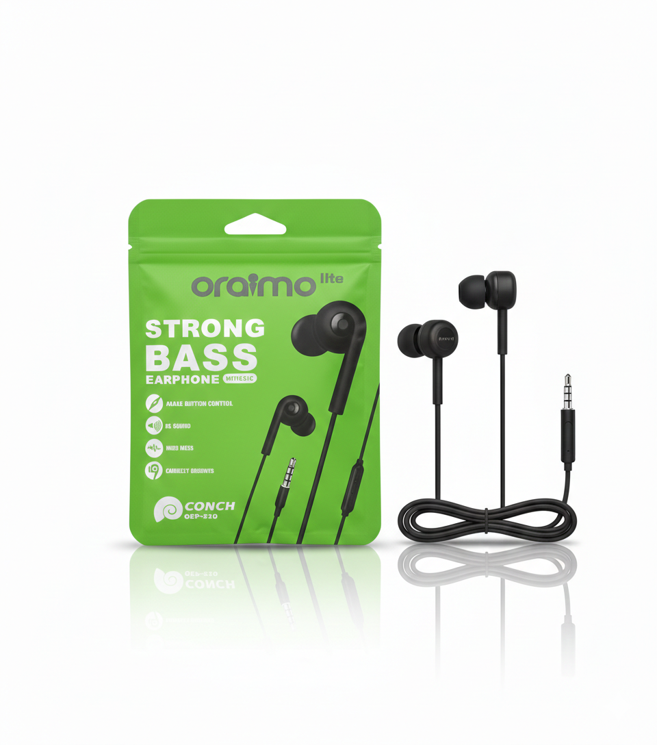 هندزفری سیمی اورایمو مدل Conch OEP-E10 با قابلیت Strong Bass