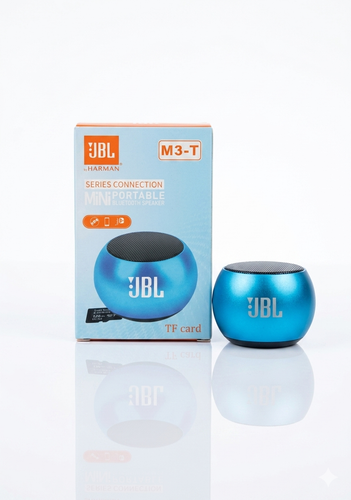 مینی اسپیکر بلوتوثی JBL مدل M3-T با درگاه مموری (رم خور)
