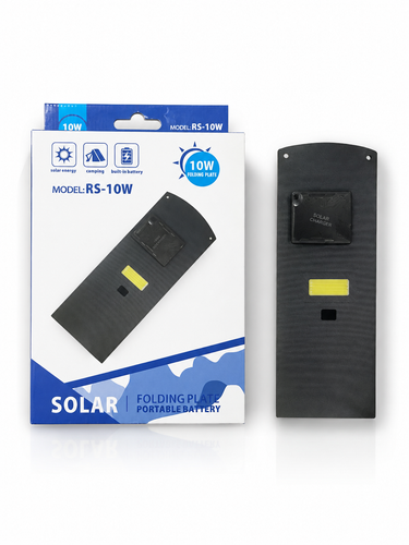 سولار تاشو 10 وات و پاور بانک پنل خورشیدی Solar RS-10W