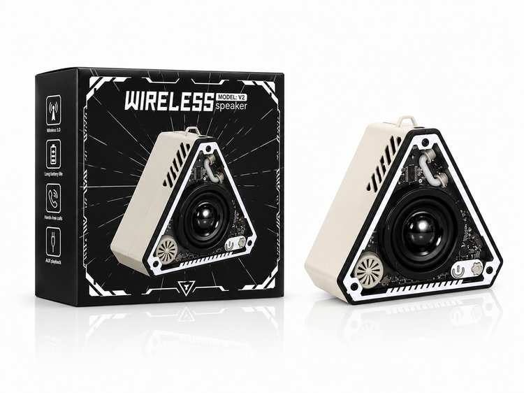 اسپیکر بلوتوثی قابل حمل مدل V2 Wireless Speaker